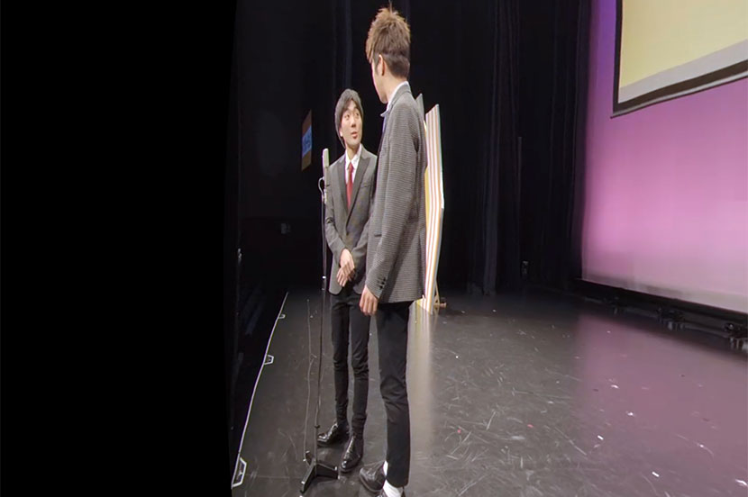 カメラ2:気分は若手芸人? 裏方目線を味わえる特別感