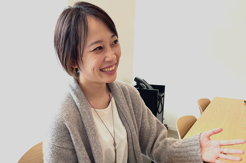 無人AIの自動追尾カメラを担当した森香菜子さん