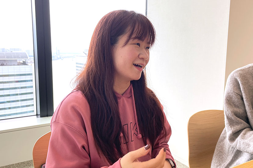 3Dアバター開発を担当した細谷朋未さん