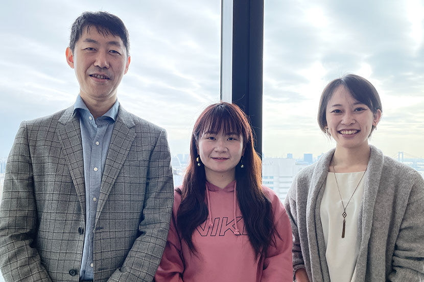 岡原正宗さん、細谷朋未さ、森香菜子さん