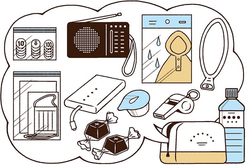 災害発生で交通機関がストップ。災害時の対策と事前の備え ー防災行動ガイド