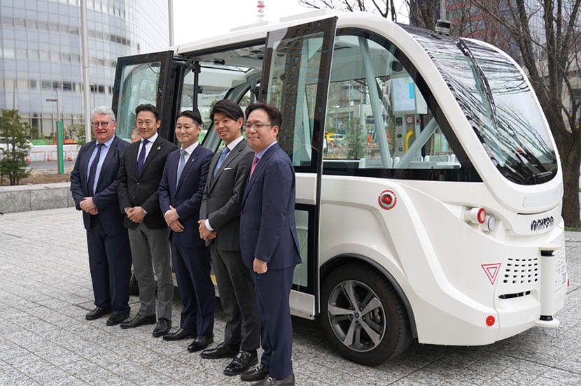 SB Drive’s Self-driving Buses to be First to Operate on Public Roads in Japan