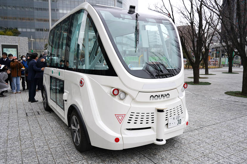 NAVYA ARMA (manufactured by Navya of France) will operate in Sakai Town. The self-driving bus already has an impressive track record in a number of countries.