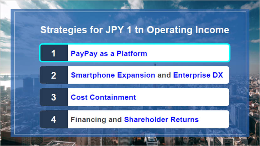 Q1 FY2020 Earnings Summary: Charting a Path to 1 Trillion Yen of Operating Income in FY2022