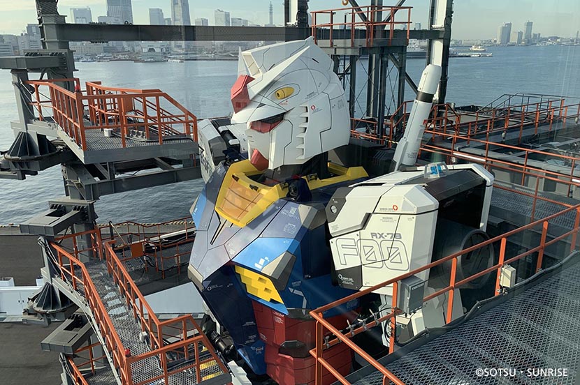 It Moves! 18-meter “Moving Gundam” Robot Revealed in Yokohama with Virtual Cockpit Powered by SoftBank 5G