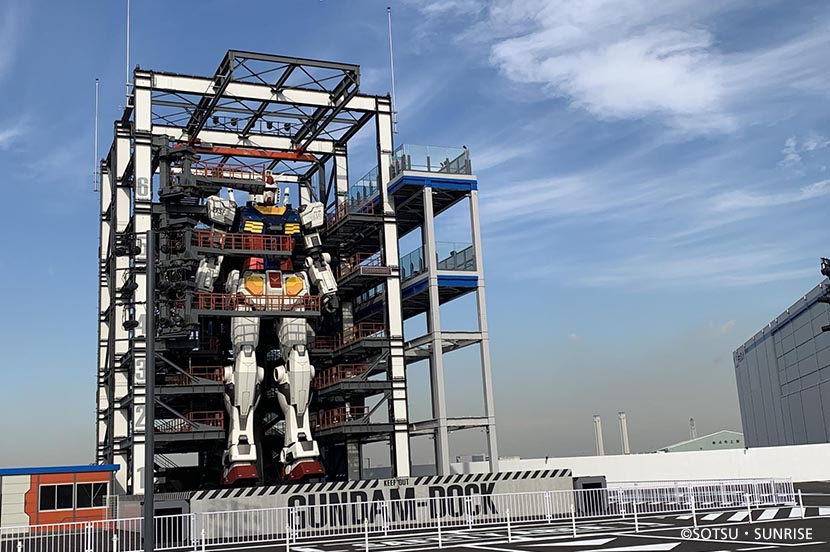 It Moves! 18-meter “Moving Gundam” Robot Revealed in Yokohama with Virtual Cockpit Powered by SoftBank 5G