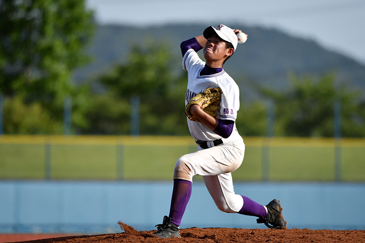 中村第二中学校と中田中学校の試合は息の詰まるような投手戦に