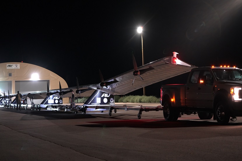 Sunglider rolled out of a hangar located in New Mexico, USA