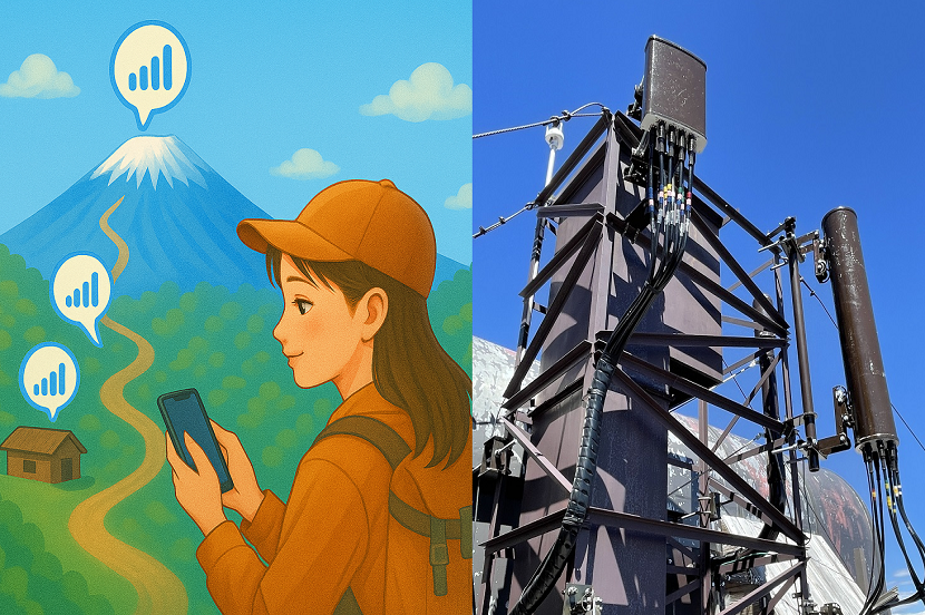 SoftBank Corp. Providing 5G Connectivity on Mt. Fuji Summit for Summer Climbing Season
