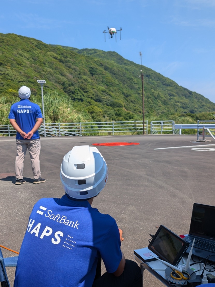 Building a three-dimensional network: Communications between HAPS and drones successfully tested