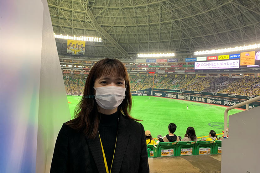 福岡ソフトバンクホークス広報室の西岡さん