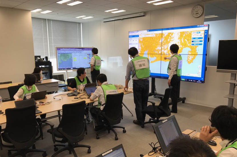 社内体制の再構築と防災に備えた訓練