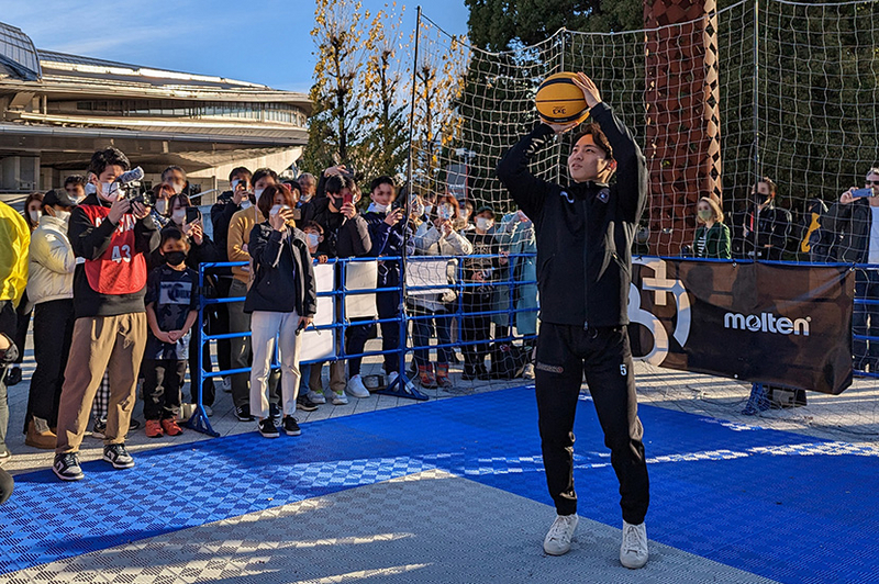 河村選手のシュートフォームを目指せ！ マッチ度は何％？