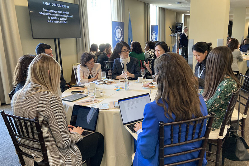 In March 2023, Kosaihira represented SoftBank at the UN Global Compact Gender Equality Practitioners Roundtable