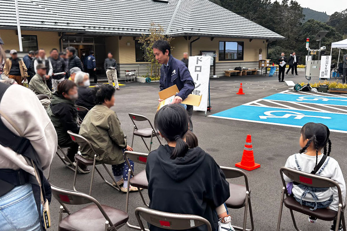ユースケース① 中山間地域へ医薬品や生活物資を輸送