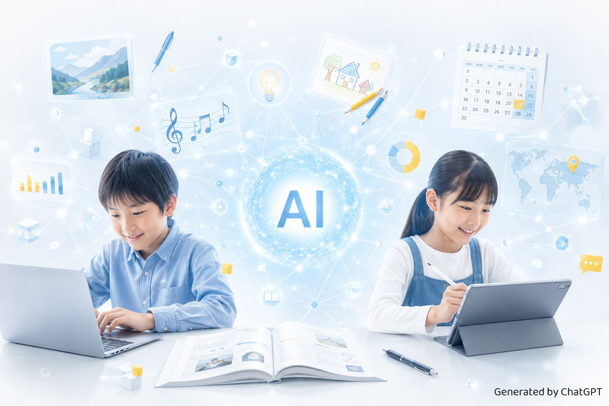 これからの子どもたちはAIとともに育つ “AIネイティブ世代”