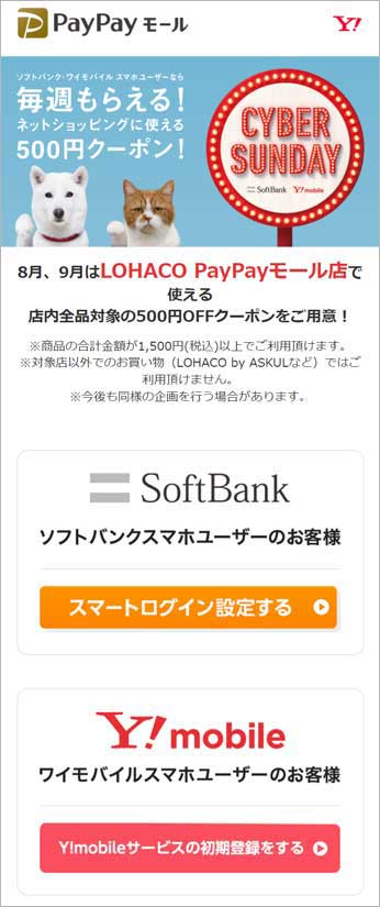 2〜3月の「CYBER SUNDAY(サイバーサンデー)」完全マニュアル! サービス内容やクーポンの使い方を知って、週末を楽しもう