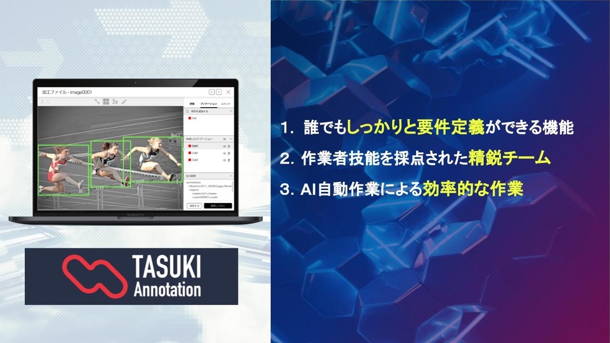 所用時間110秒がAIでたった2秒に！ アノテーション代行サービスで業務を効率化