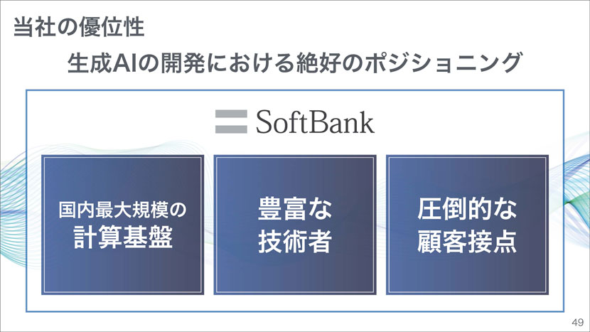 生成AIソリューションの開発に注力