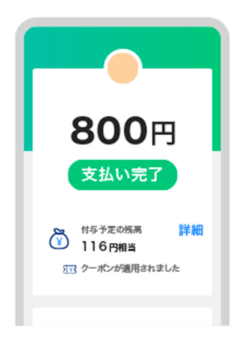 【ステップ3】 クーポンゲット! 対象のお店で買い物しよう!