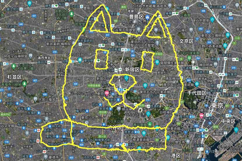 GPSで描く現代の地上絵。ロマンあふれる「GPSアート」の世界 - ITをもっと身近に。ソフトバンクニュース