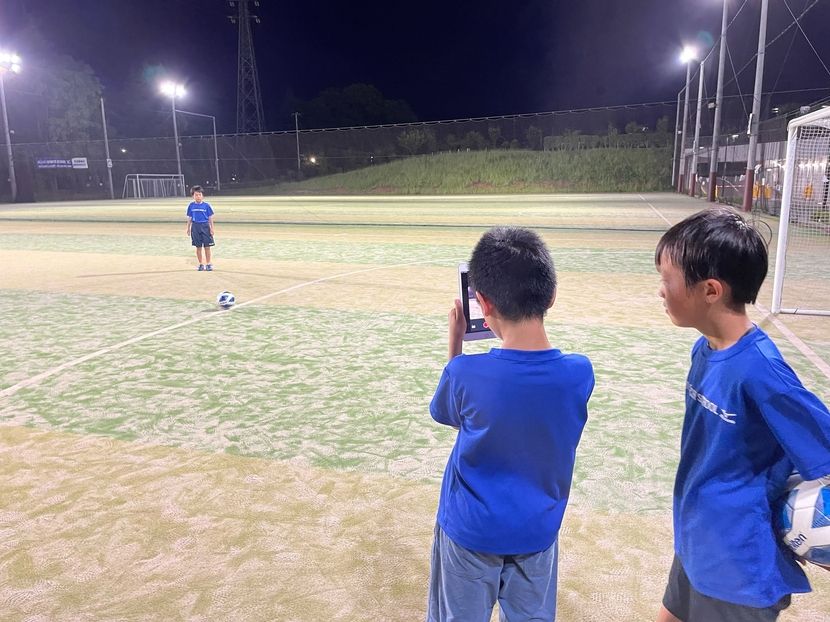 サッカーの練習で活用