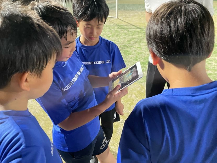 サッカーの練習で活用