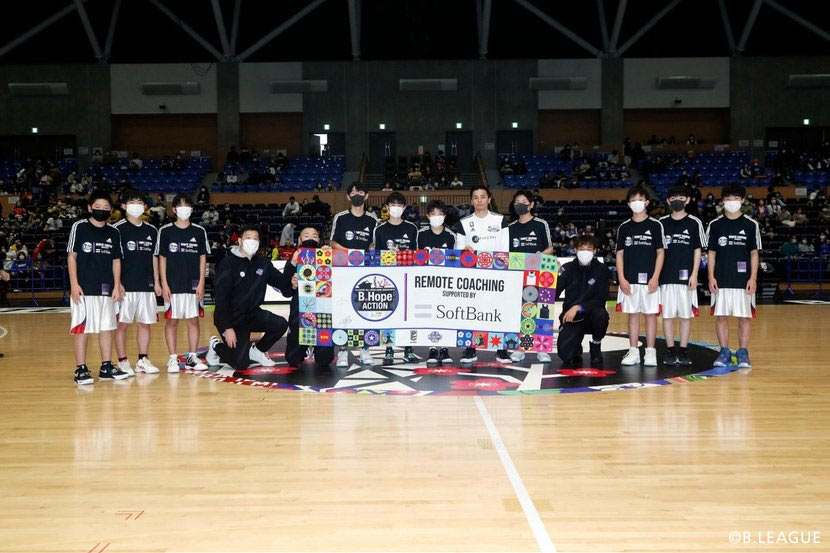 大舞台「B.LEAGUE ALL-STAR GAME 2023」で練習の成果を披露