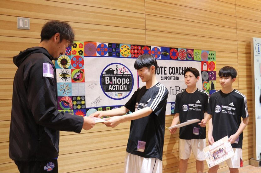 大舞台「B.LEAGUE ALL-STAR GAME 2023」で練習の成果を披露