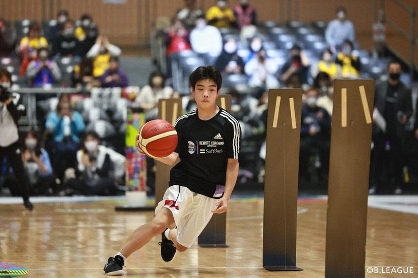 大舞台「B.LEAGUE ALL-STAR GAME 2023」で練習の成果を披露