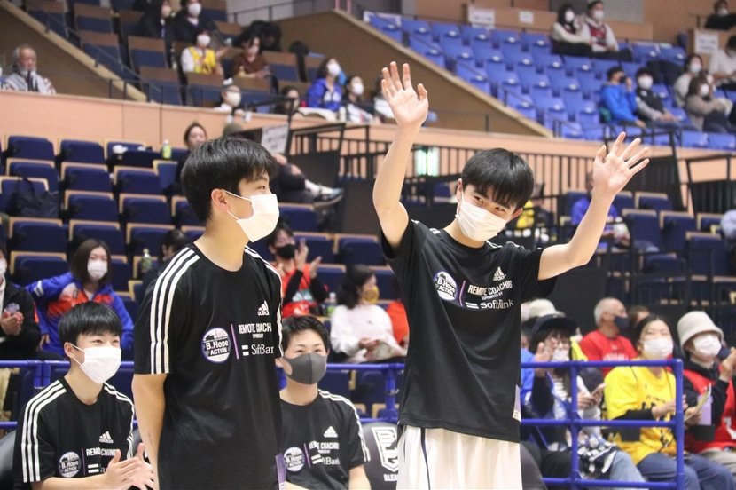 大舞台「B.LEAGUE ALL-STAR GAME 2023」で練習の成果を披露