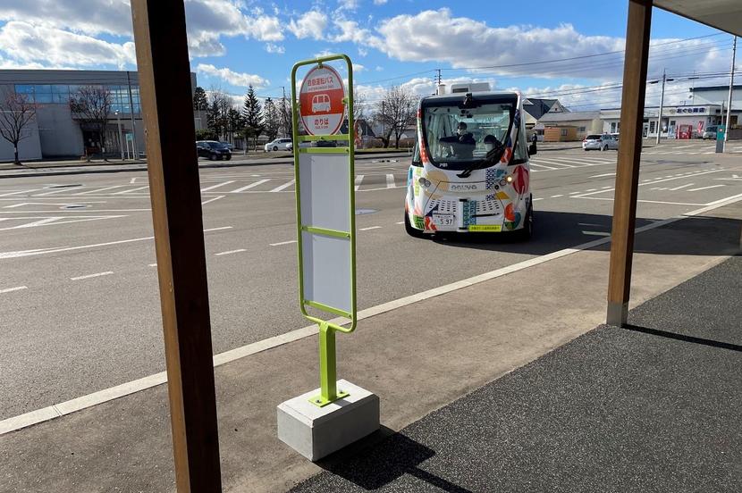 氷点下20度になることも…。極寒の地域で走る自動運転バス