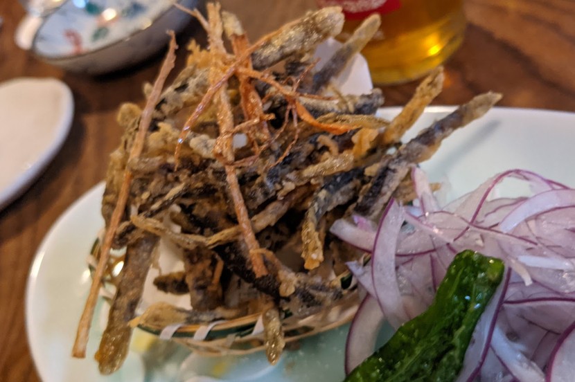 （編集前）Google Pixel 4で撮影。少しどじょうがブレている