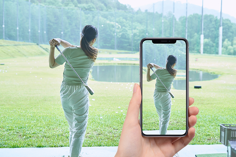 ゴルフの練習にはスマホ活用が効果的!?