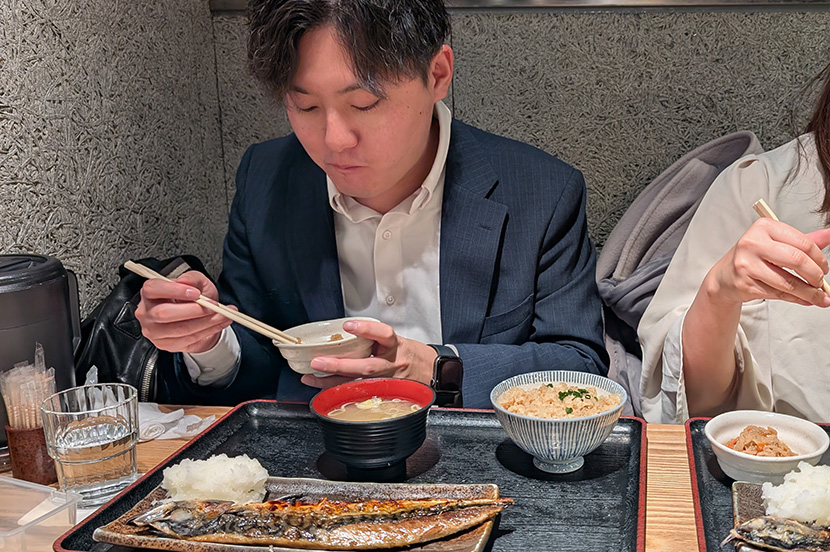 Lunch and travel