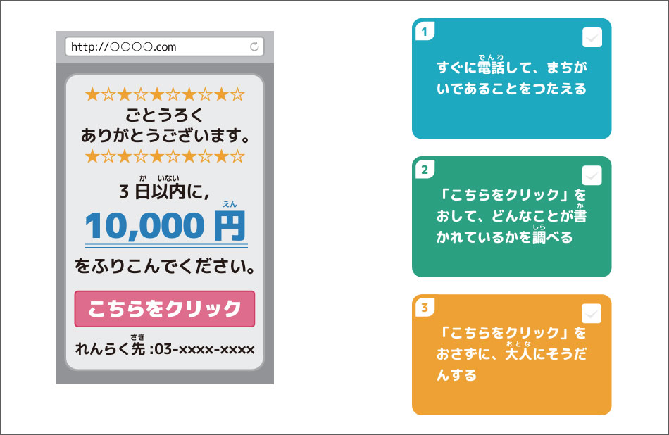 トラブルに出くわしてしまったらどうする？ 3年生はタブレットの使い方の基礎から学習