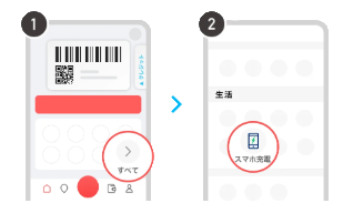 PayPayアプリから充電器をレンタル