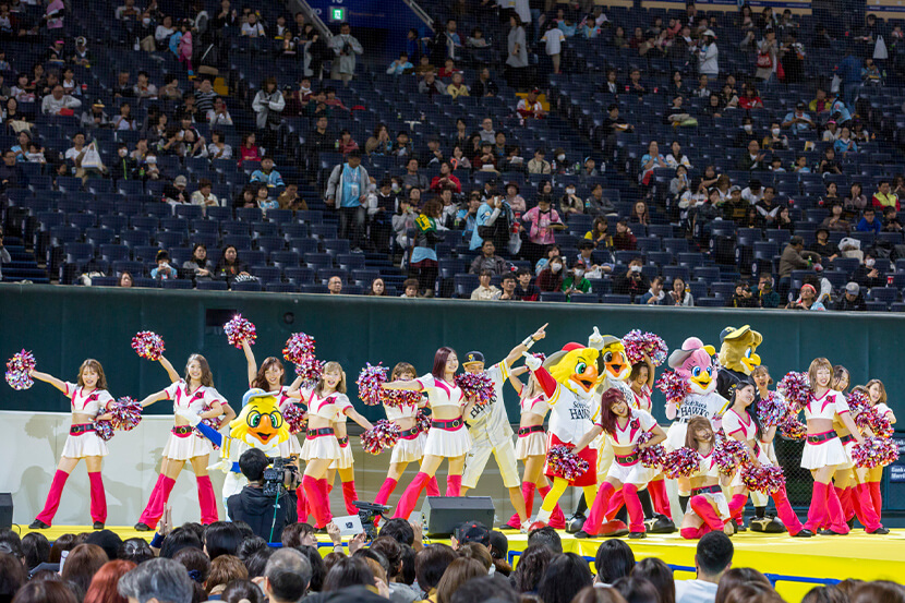 ホークスの公式ダンスチーム「ハニーズ」 | 選手の意外な素顔も！「ホークスファンフェスティバル2019」～新人タカガールレポート総括編～