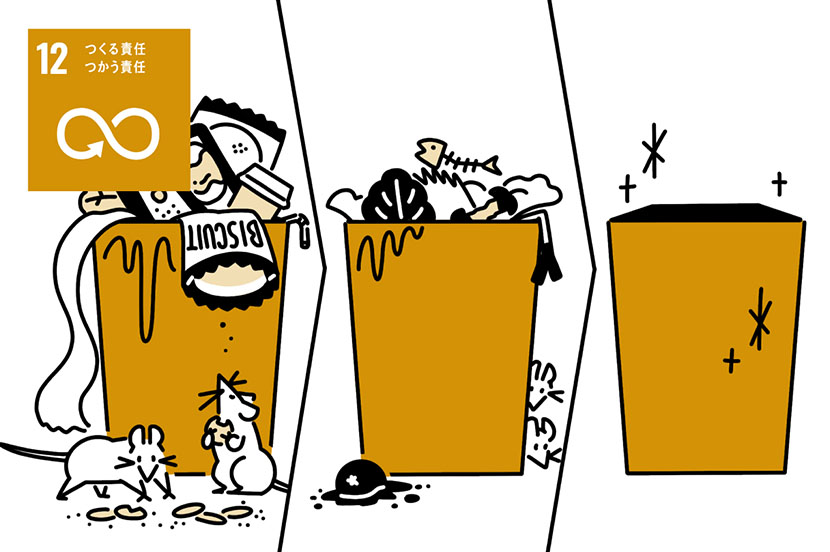 目標12「つくる責任 つかう責任」。資源が循環するサステナブルな世界へ ー3分で分かるSDGs