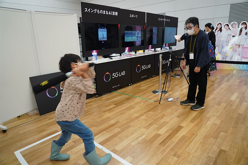 AIコーチがバッティングスイングを分析。未来の「おもしろい？」プロ野球選手も夢じゃない