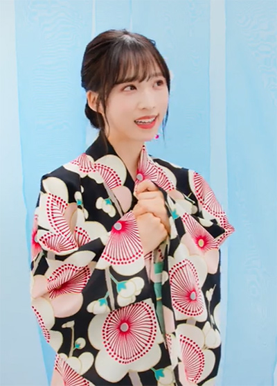 浴衣姿のメンバーと会ったらこんな会話をしてるかも♪ 妄想が止まらない「動く生写真AR」