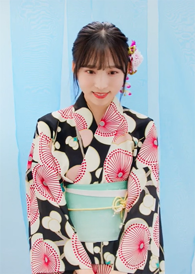 浴衣姿のメンバーと会ったらこんな会話をしてるかも♪ 妄想が止まらない「動く生写真AR」