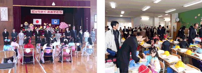 大船渡市立盛小学校入学式