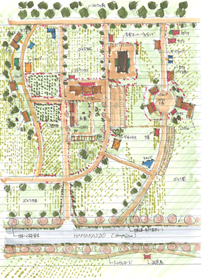 ワインビレッジイメージスケッチ