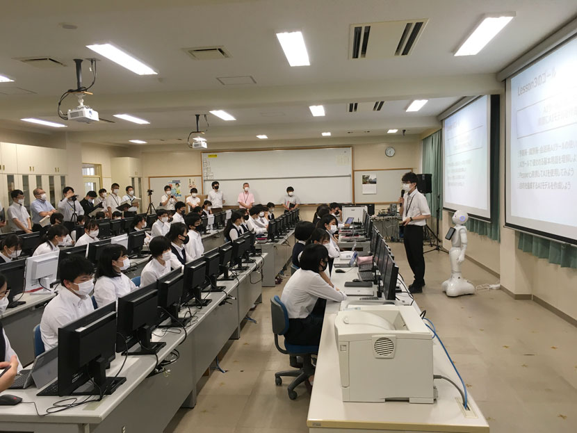 公開授業の様子