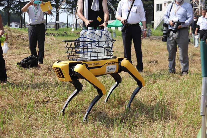 実証実験の中からロボットにできることを検証する
