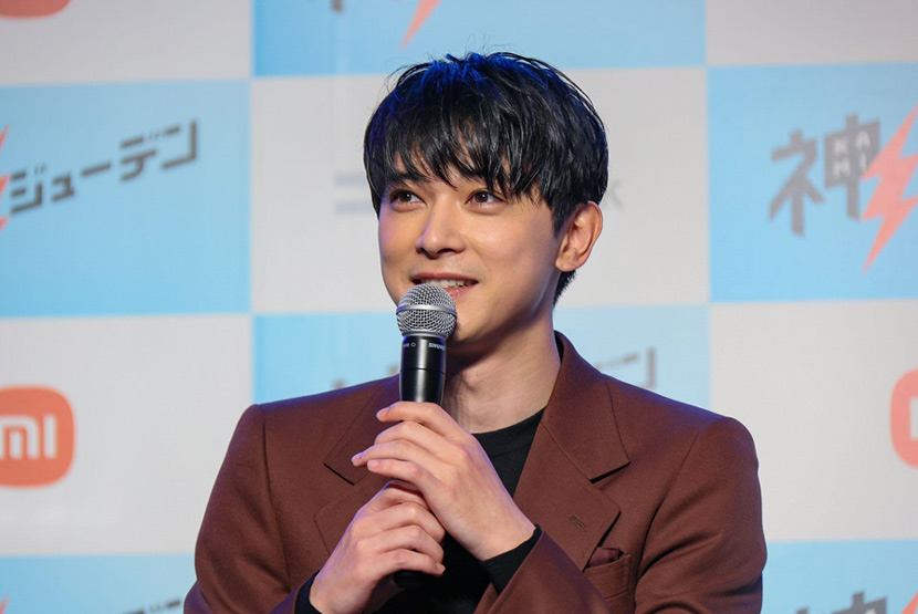 “神ジューデン” CM撮影現場では、強めの演出リクエストが!