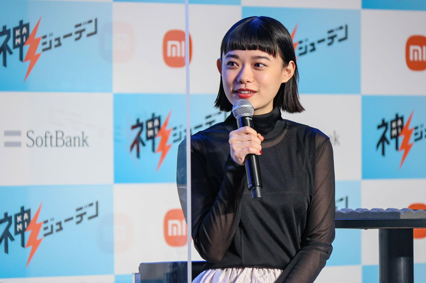 “神ジューデン” CM撮影現場では、強めの演出リクエストが!