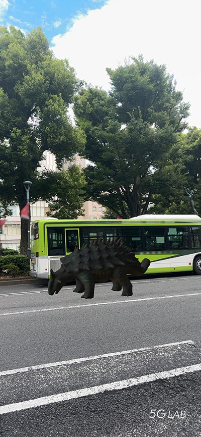 スマホを駆使して検証! 恐竜を身近なものと比べると?