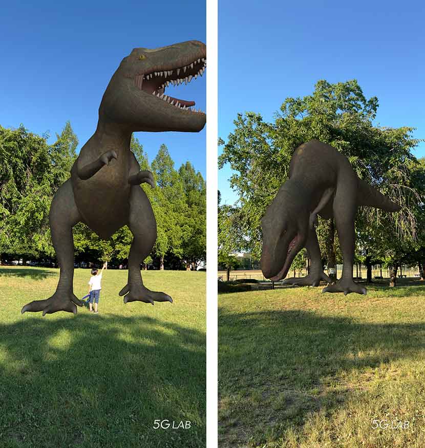 スマホを駆使して検証! 恐竜を身近なものと比べると?